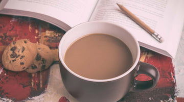 coffee at home with cookies