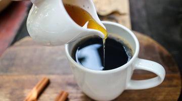 honey in coffee