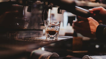 pulling espresso